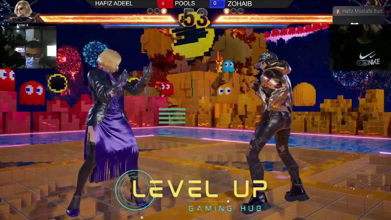 M5Host Hafiz Adeel (Nina) VS Zohaib (Asuka/Azucena) Tekken 8 Tournament LEVEL UP GAMING HUB