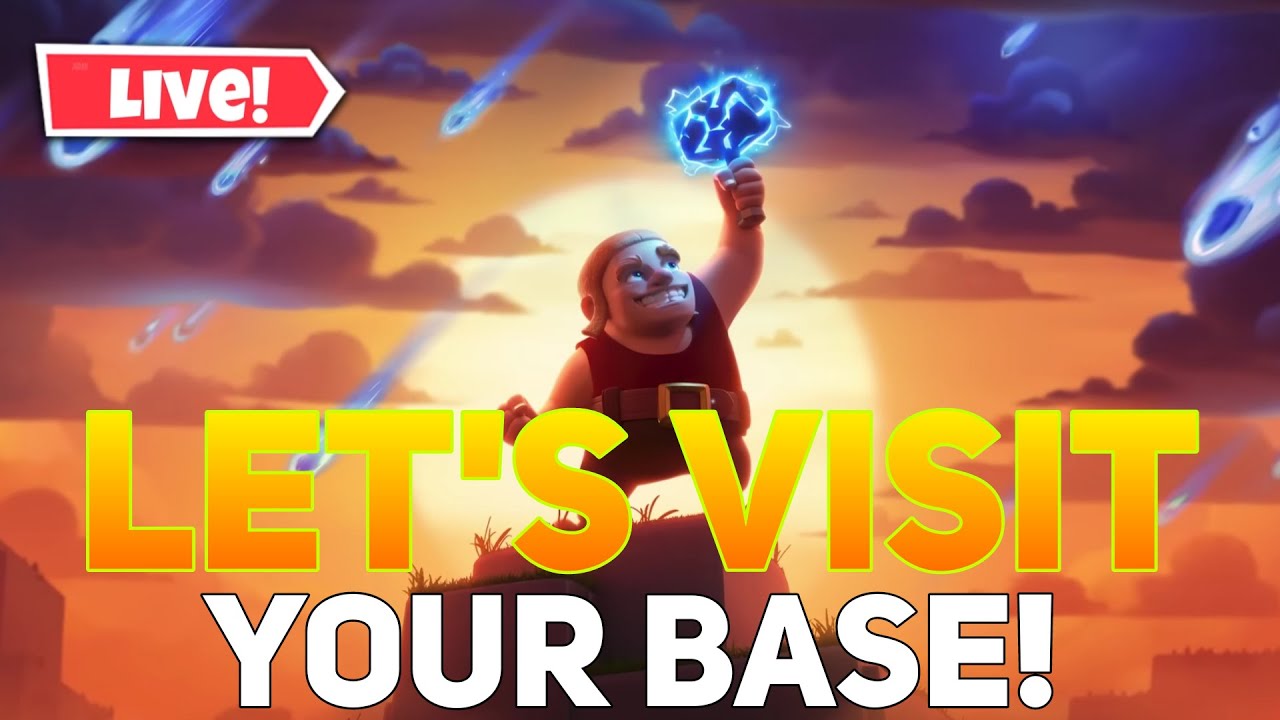 Clan War Live Attacks || Let's visit Your Base 
