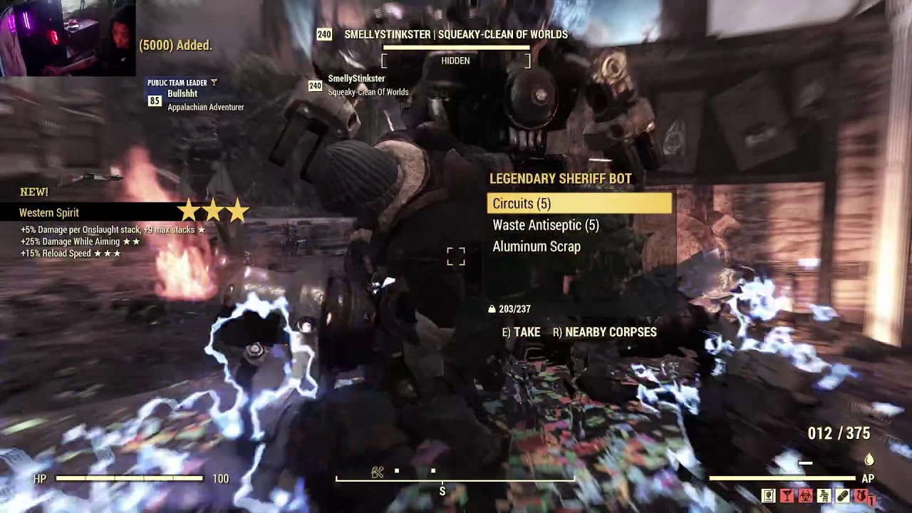 Fallout76 where to get Excavation Power armor and events 