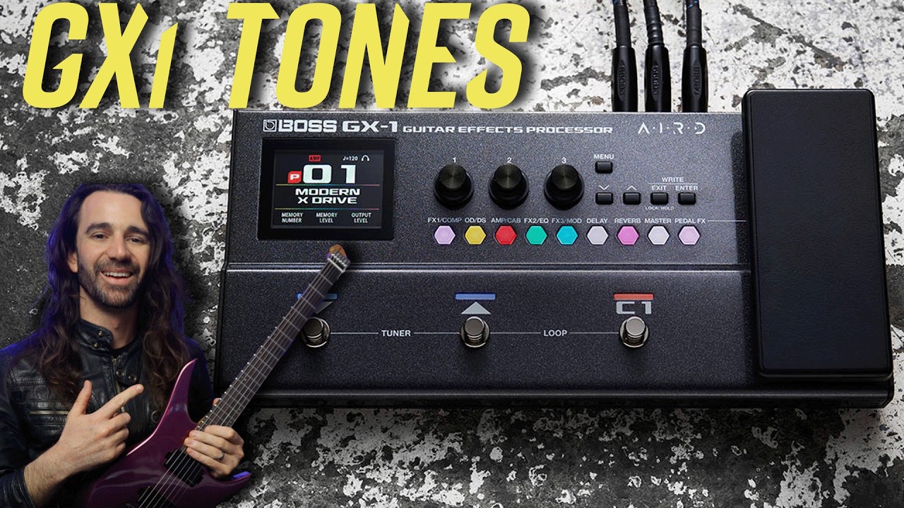 Fun with the BOSS GX-1 (Free Presets)