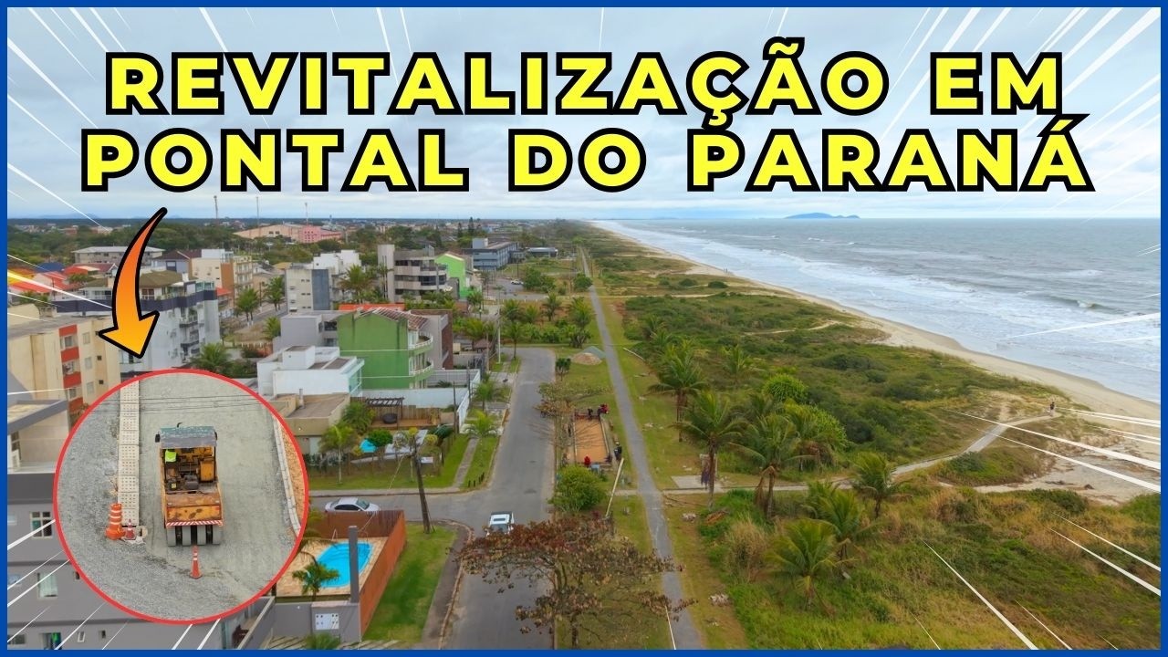 Requalificação da Orla de Pontal do Paraná - Obras Começam, mas bastante Discretas.
