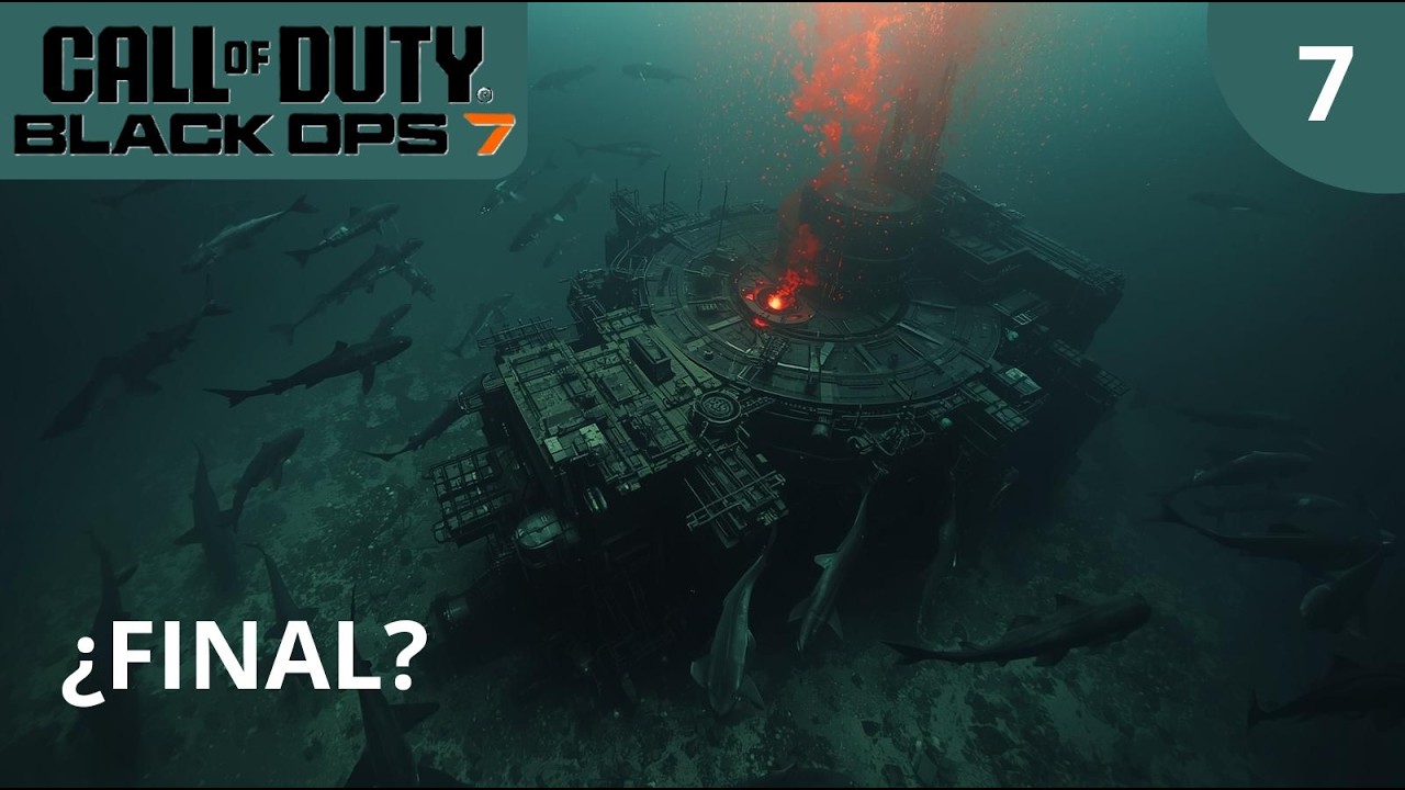 Un BIOREACTOR debajo del océano - Call of Duty Black Ops 7 #7 FINAL
