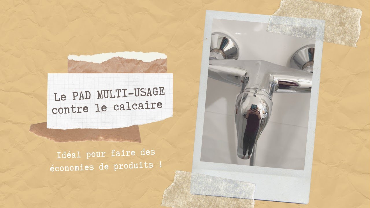 Le PAD multi usage d'H2O at home contre le calcaire de ma douche 💪💪💪 (H2O LSF)