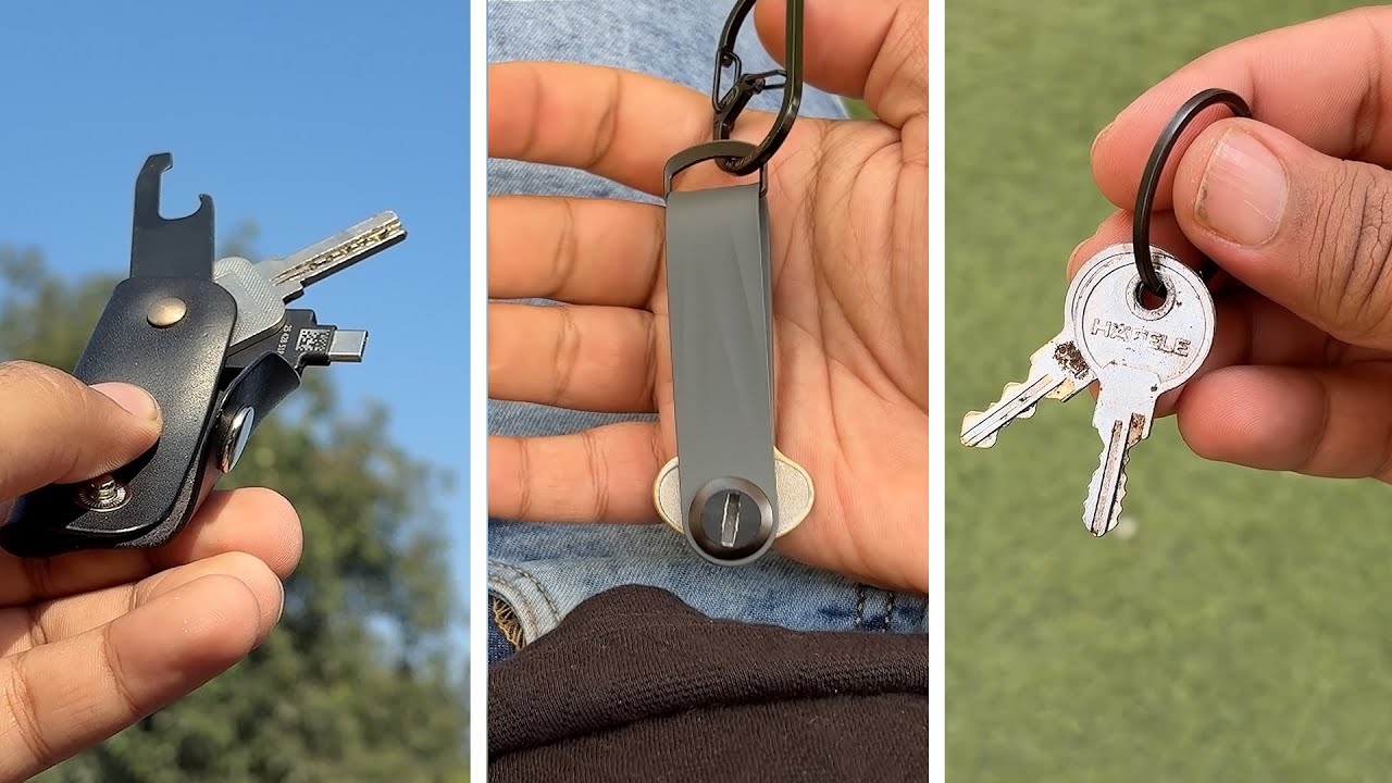 5 EDC Key Organizers for Ultimate Minimalism | Say Goodbye to Messy Keys!