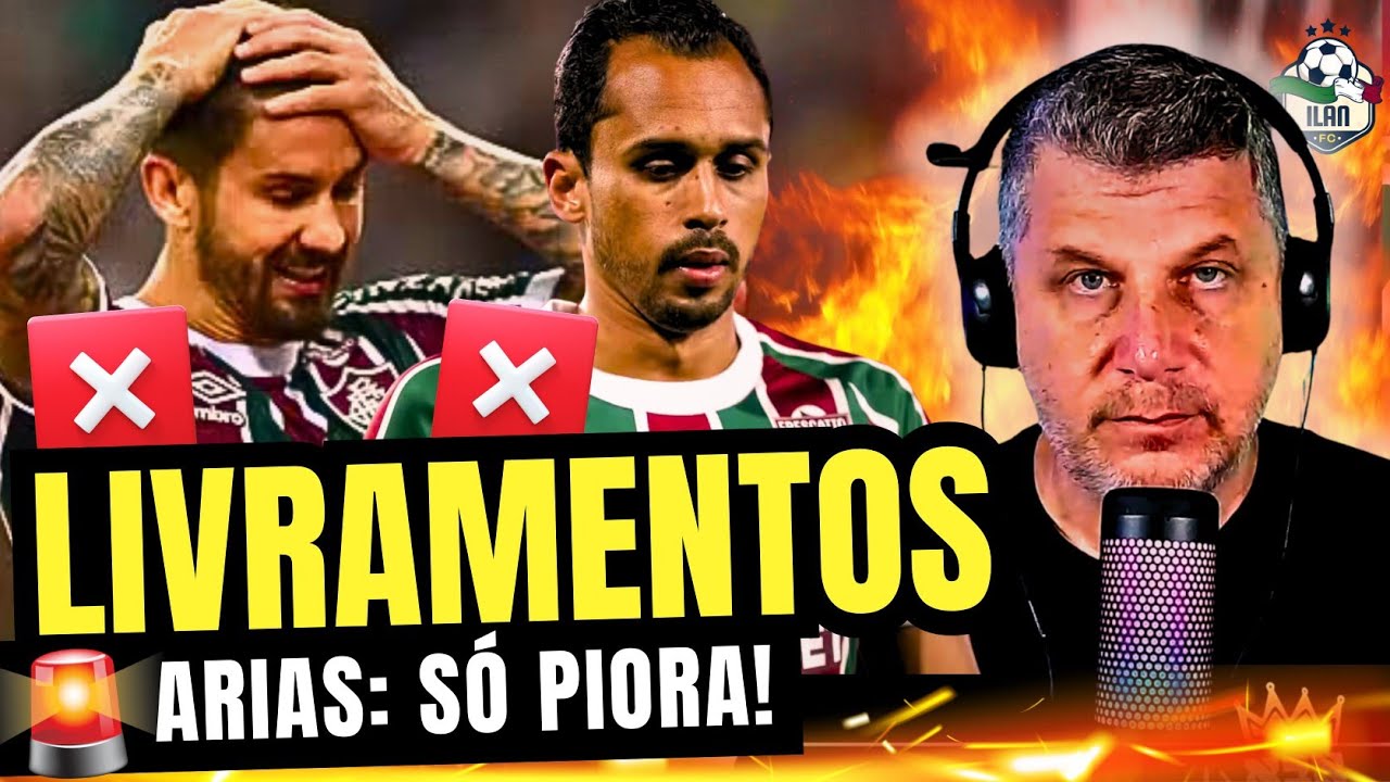 EVERALDO E LIMA FORA DO FLU | ARIAS: MAIS VERGONHA