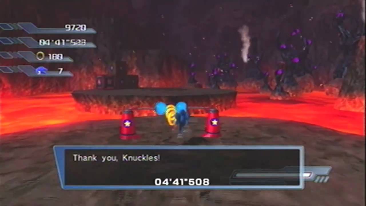 Sonic the Hedgehog 2006: Flame Core (Sonic)
