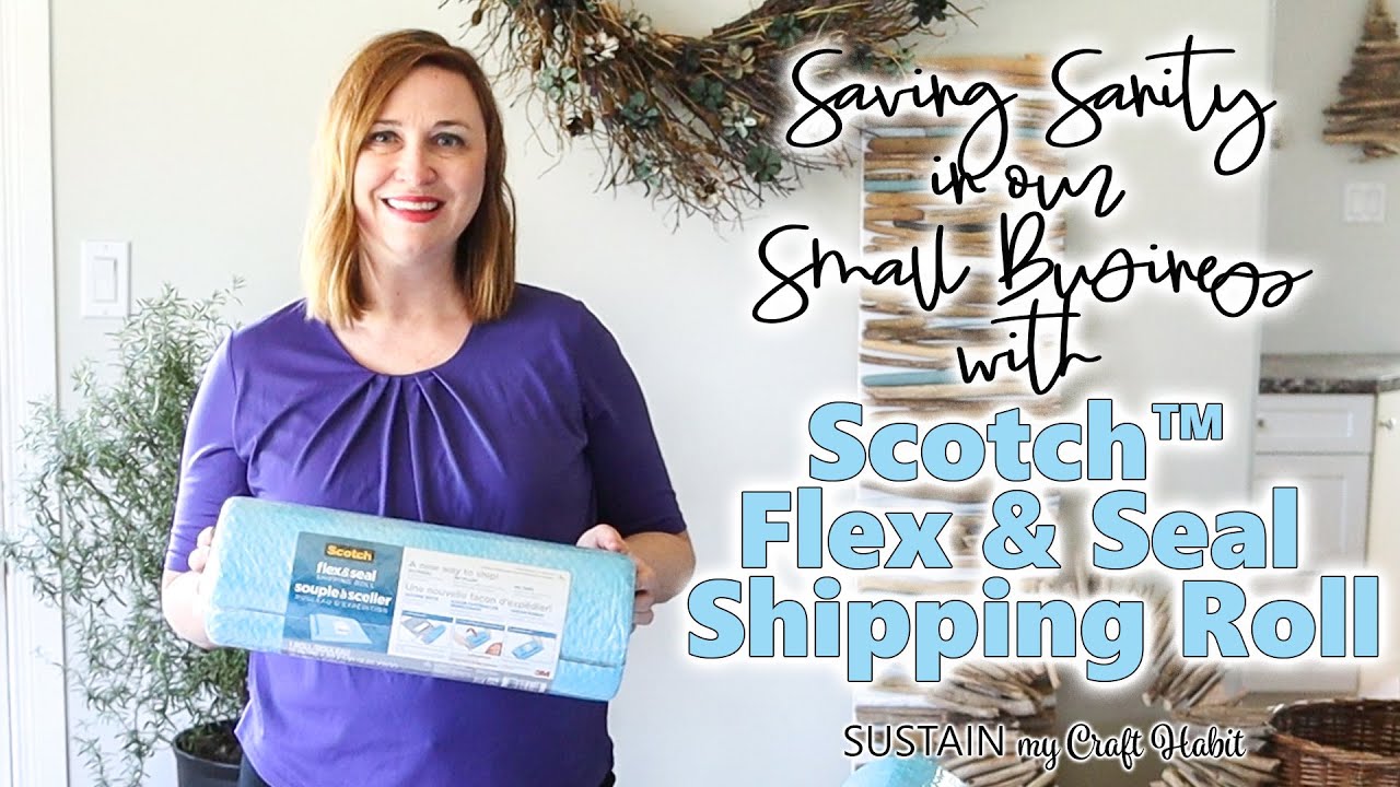 Saving Sanity in Your Small Business with Scotch™ Flex & Seal Shipping Roll