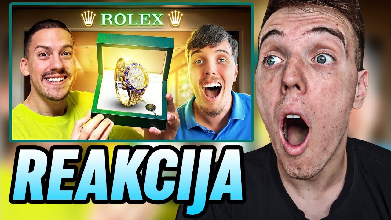 CHODA REAKCIJA NA KUPIO SAM DRUGARIMA ROLEX-E ZA 100.000e