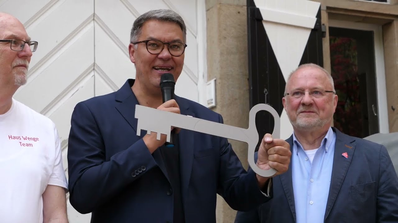 Haus Wenge Lanstrop Eröffnung als Bürgerzentrum am 6. Mai 2023