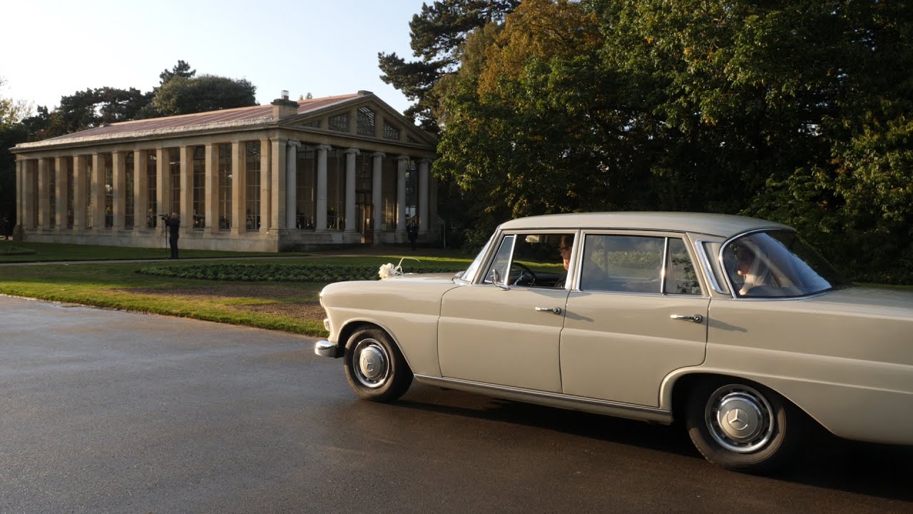 Winter wedding at Kew Gardens