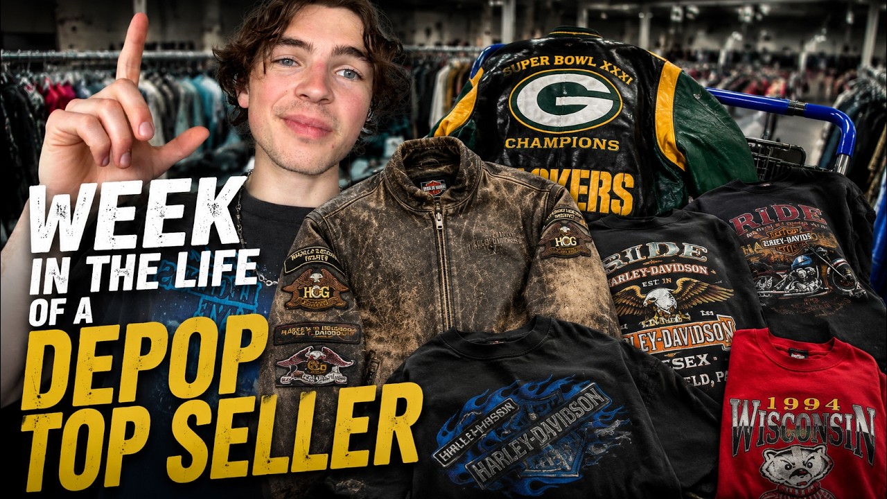 Week Of Sourcing As A Depop Top Seller