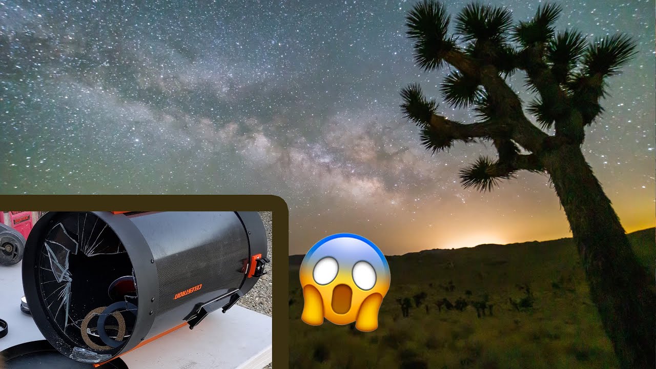 Milky Way Rising - 3 Nights and a Busted Telescope