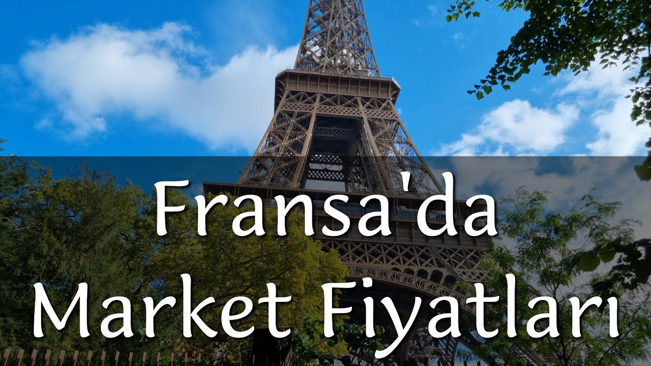 Fransa'da Market Fiyatları