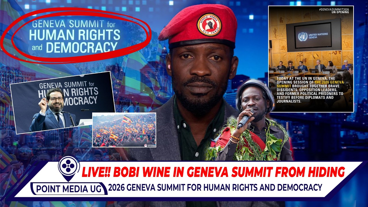 HAPPENING NOW!! BOBI WINE LIVE IN GENEVA SUMMIT FROM HIDING