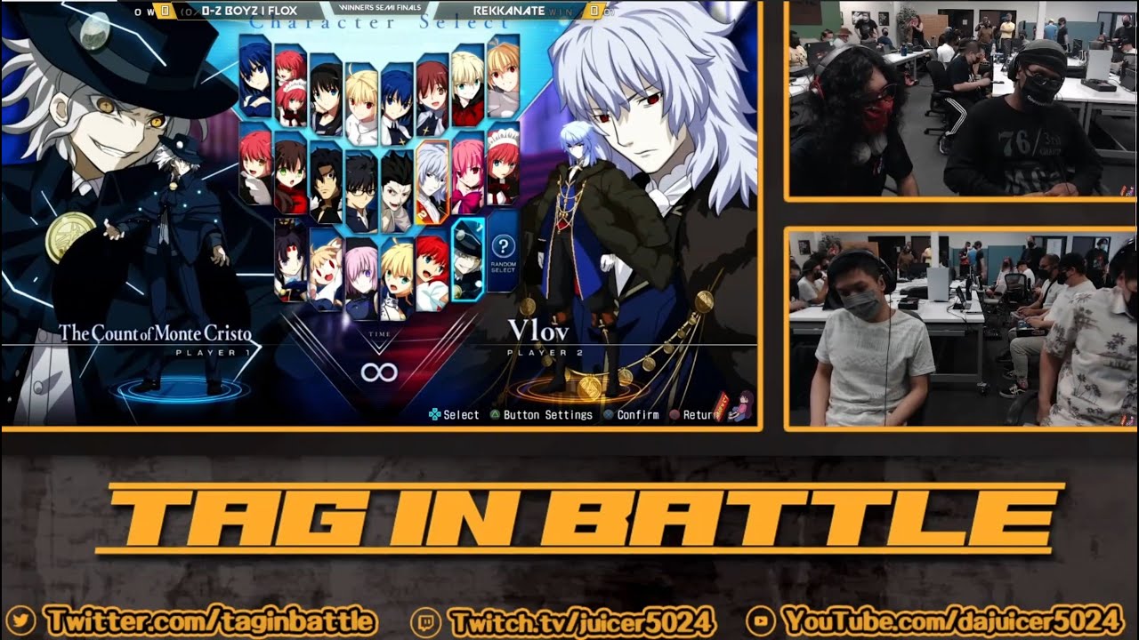 July 2023 Tag-In! Battle 5 Year Anniversary, Melty Blood Type Lumina(MBTL) Tournament! West Coast