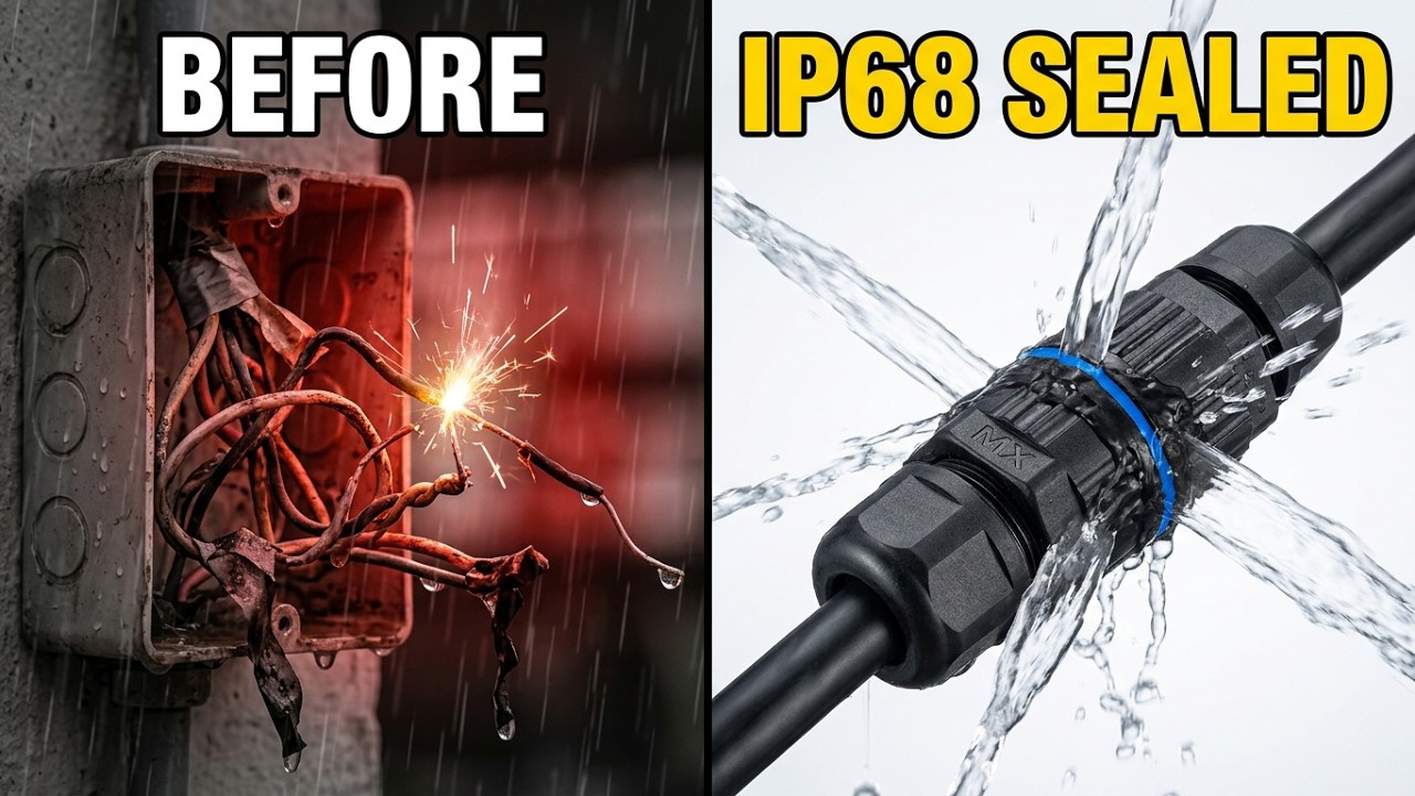 MX IP68 Waterproof Electrical Junction Box - Easy Installation & Ultimate Protection