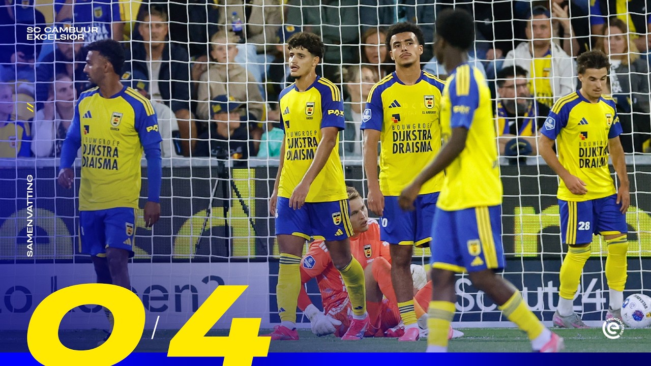 Valse start 😐 | Samenvatting SC Cambuur - Excelsior (0-4) 📲