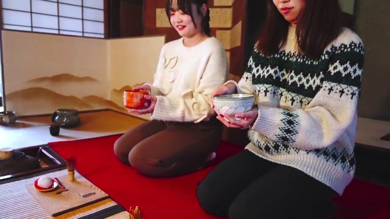 女子旅 お茶室体験