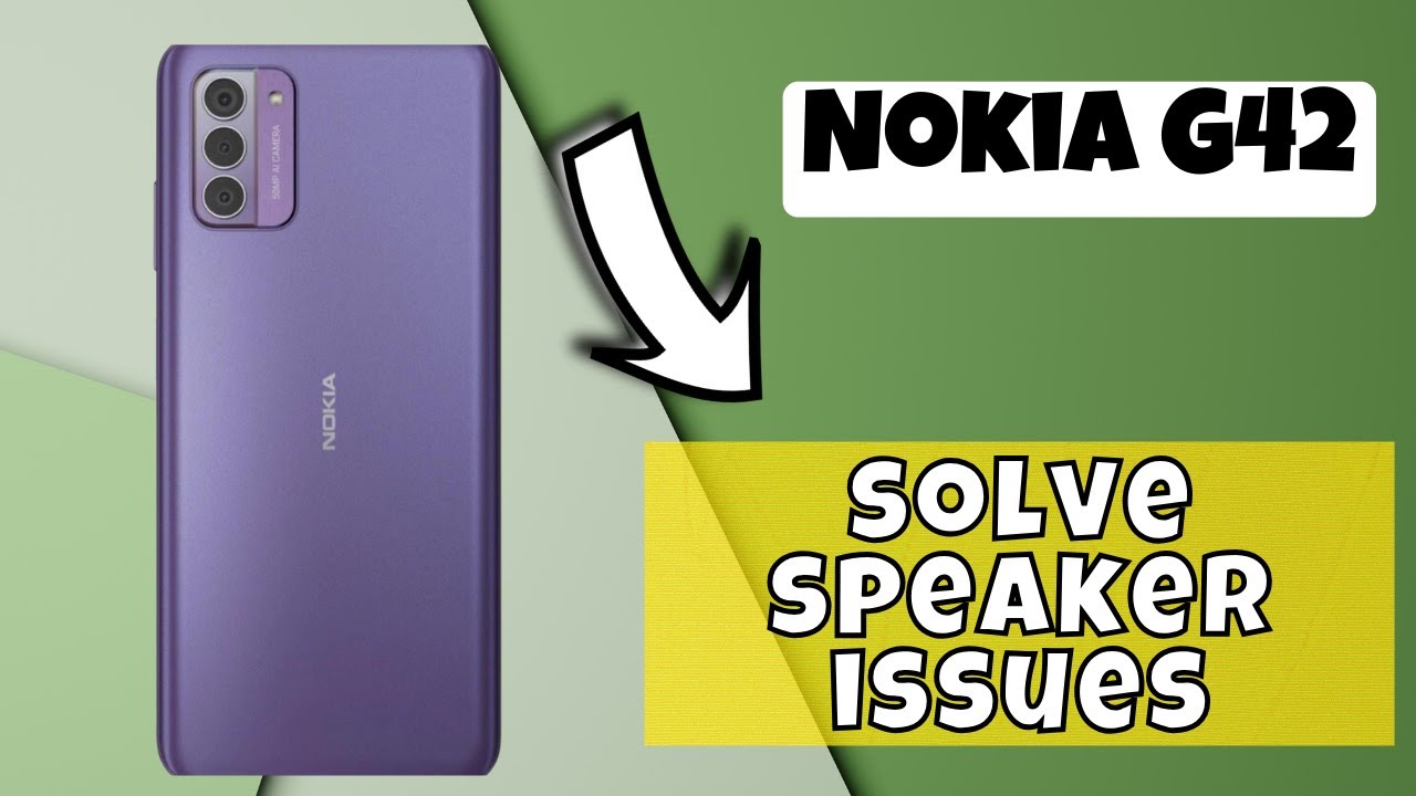 Nokia G42 Speaker problem || How to solve speaker issues || Speaker not working issue