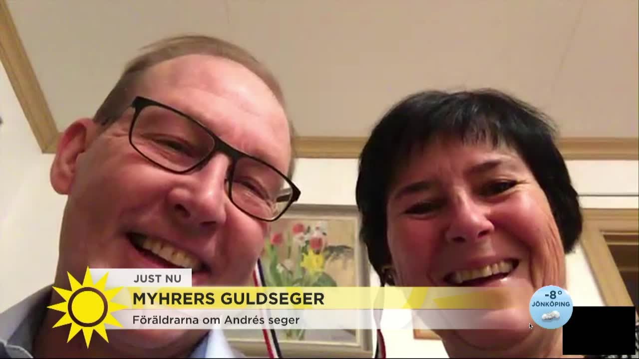 Hör föräldrarna berätta om glädjetårarna efter sonens seger - Nyhetsmorgon (TV4)