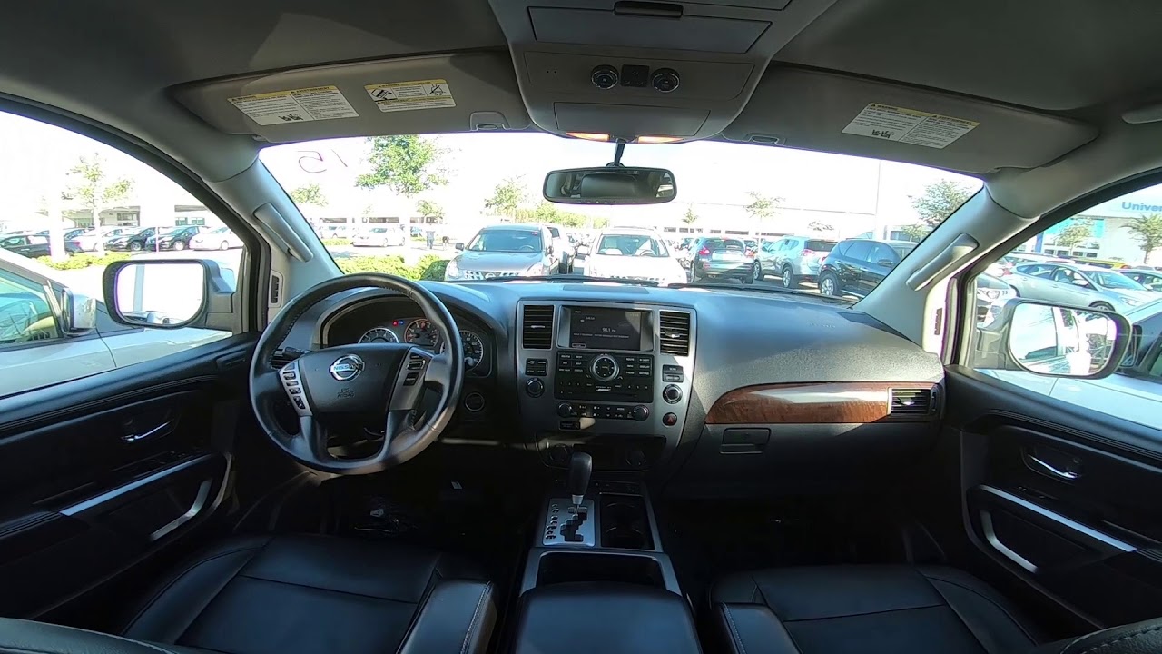 2015 Nissan Armada Platinum Interior