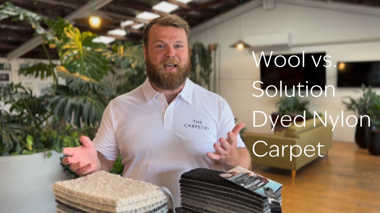 Wool vs. Solution Dyed Nylon Carpet