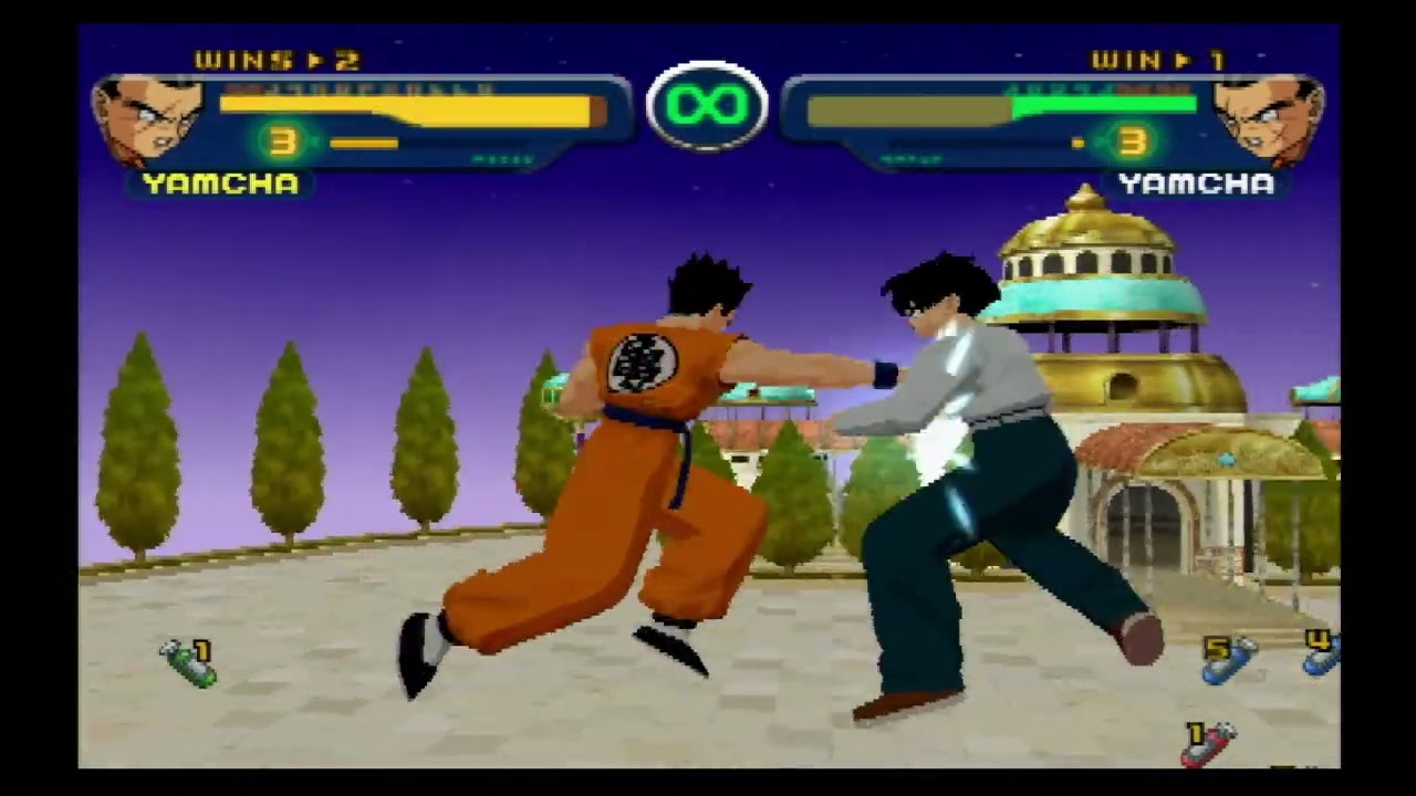 Dragon Ball Z Budokai(Gamecube)-Yamcha Mirror Match V