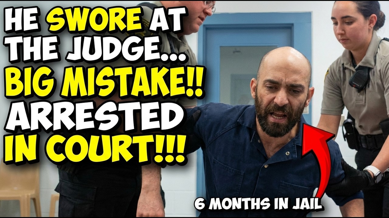 He Said ONE Sentence… Judge Had Him Arrested Immediately!!!