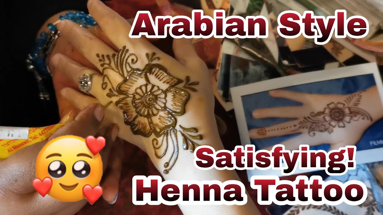 Henna Tattoo | Arabian Style | Doha, Qatar