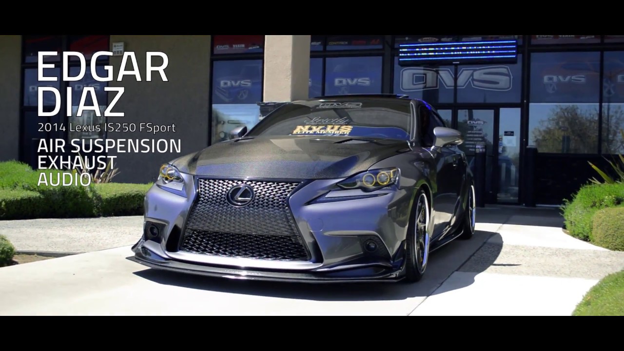 Lexus IS250 FSport Air Suspension & Audio Installation PASMAG Tuner Battlegrounds Las Vegas Winner
