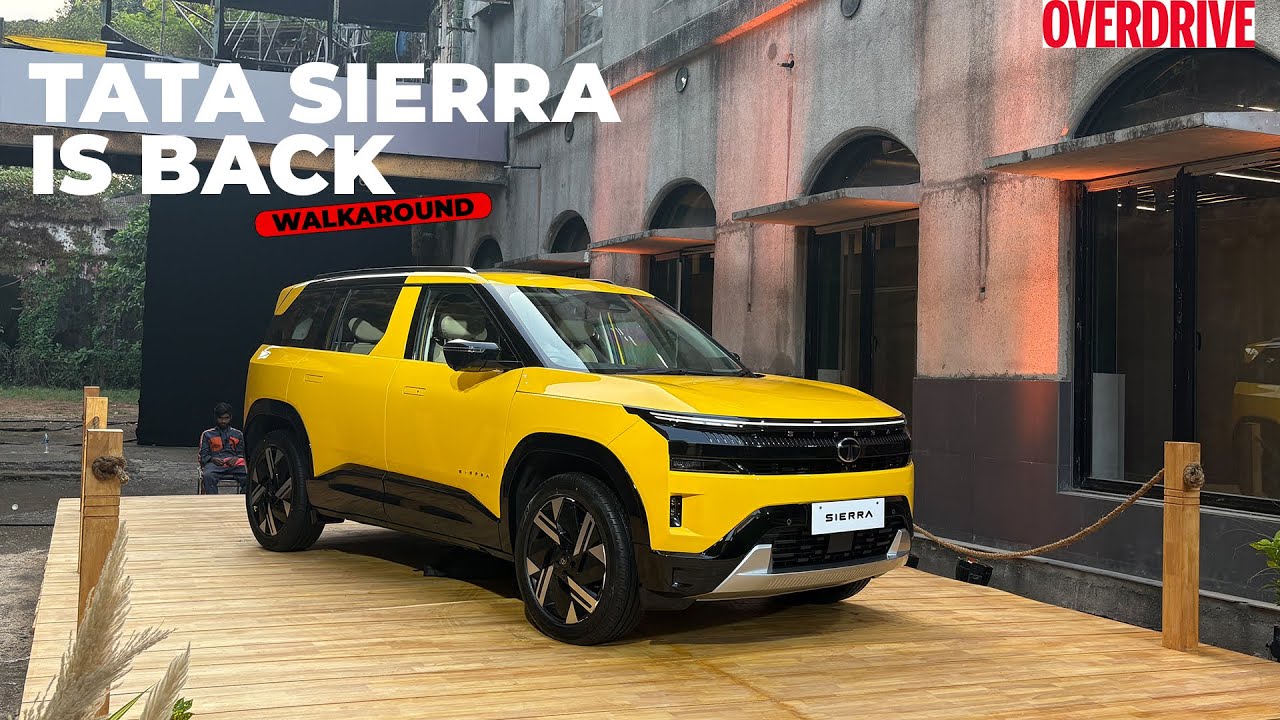 Обзор Tata Sierra | Первый взгляд на серийную версию #OVERDRIVE