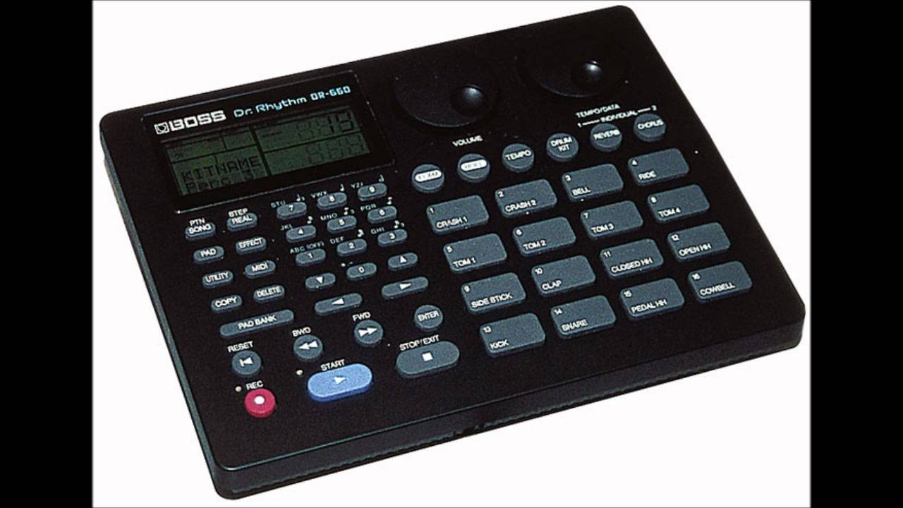 Boss DR-660 Old School Breaks Retro Patterns of the 80`s and 90`s