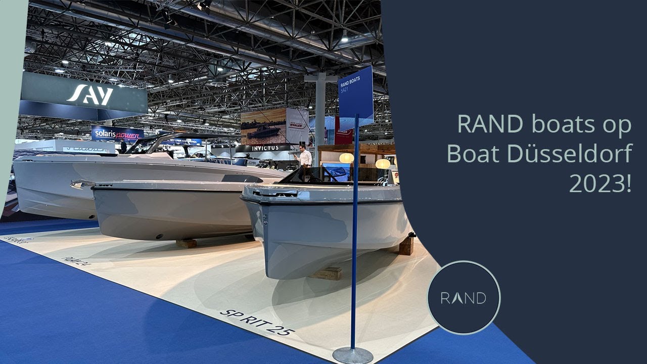 RAND boats op Boat D&uuml;sseldorf 2023 met 7 modellen!
