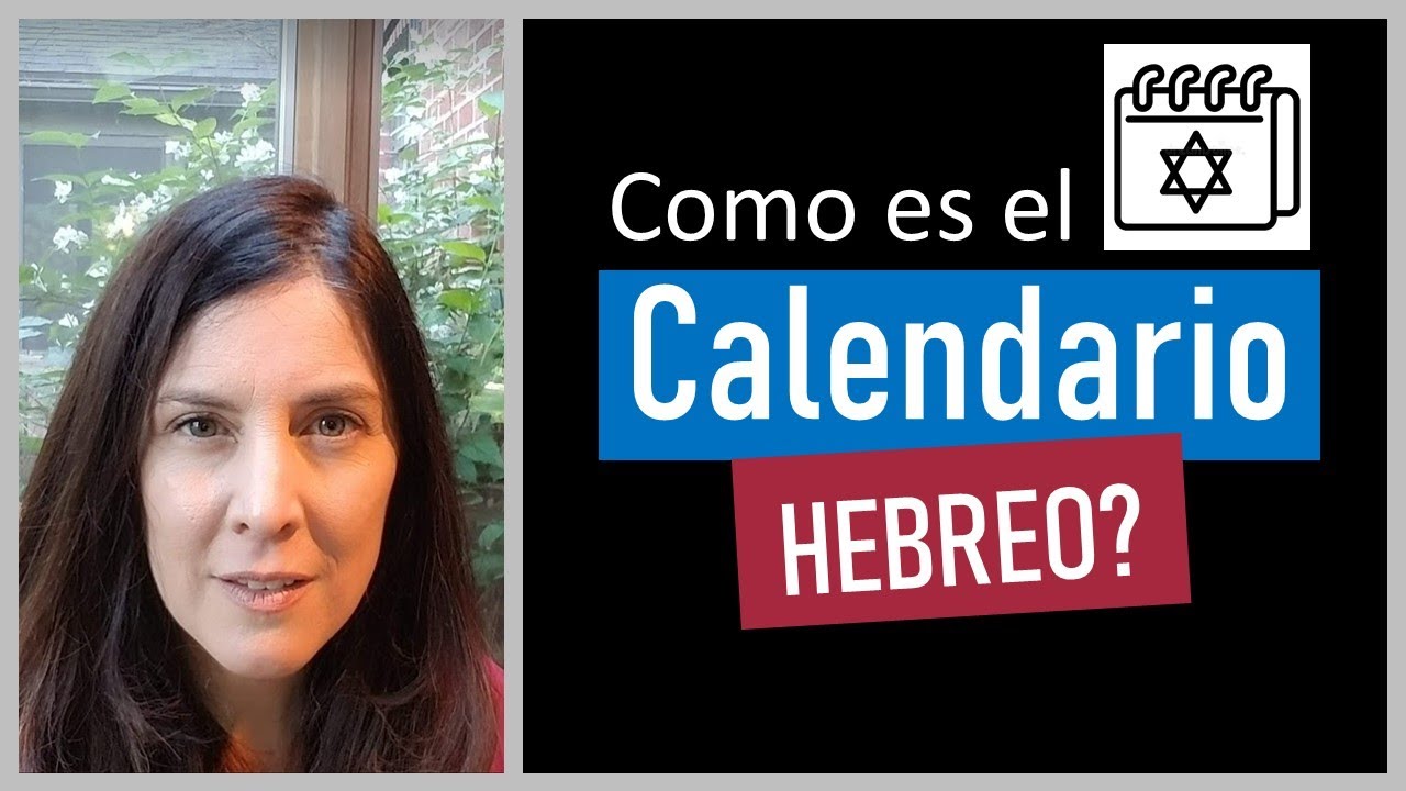 Como funciona el CALENDARIO HEBREO? Como cuentan los años, los meses y los dias los judios?