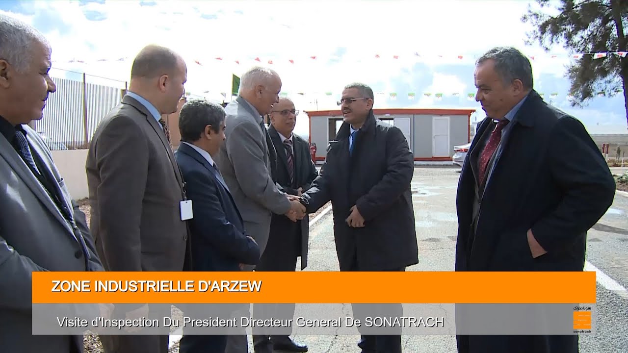 Visite d’Inspection du Président Directeur Général de SONATRACH à Arzew
