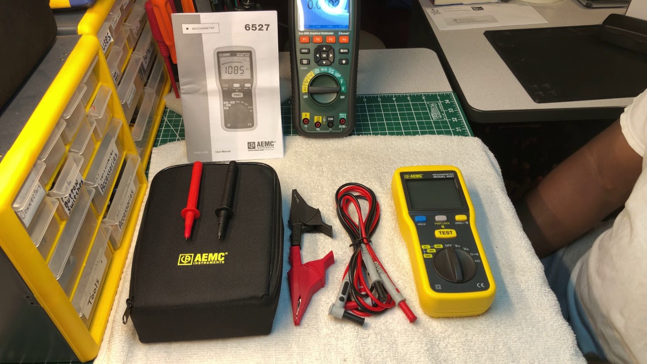 🇫🇷AEMC 6527 Megohmmeter / Insulation Tester
