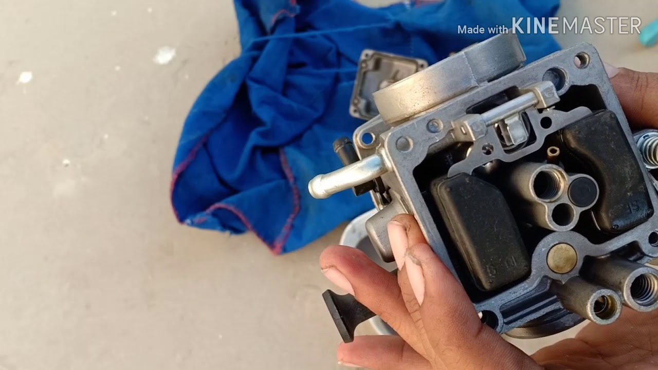 Bike Carburetor cleaning of yahama ybr at home