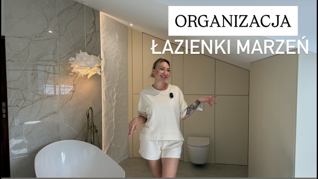 NASZA NOWA ŁAZIENKA! TRIKI ORGANIZACYJNE 👌🏽 PO CO NAM TYLE SZAFEK?!