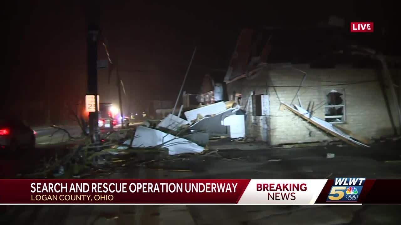 Multiple deaths reported after devastating storms tore through Logan County