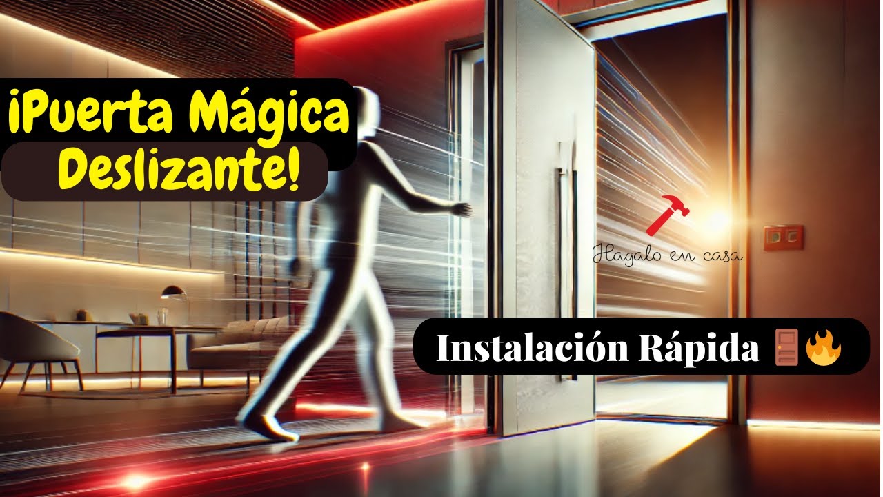 🚪 Instala una Puerta con Perfil Oculto Magic Door – Guía Paso a Paso