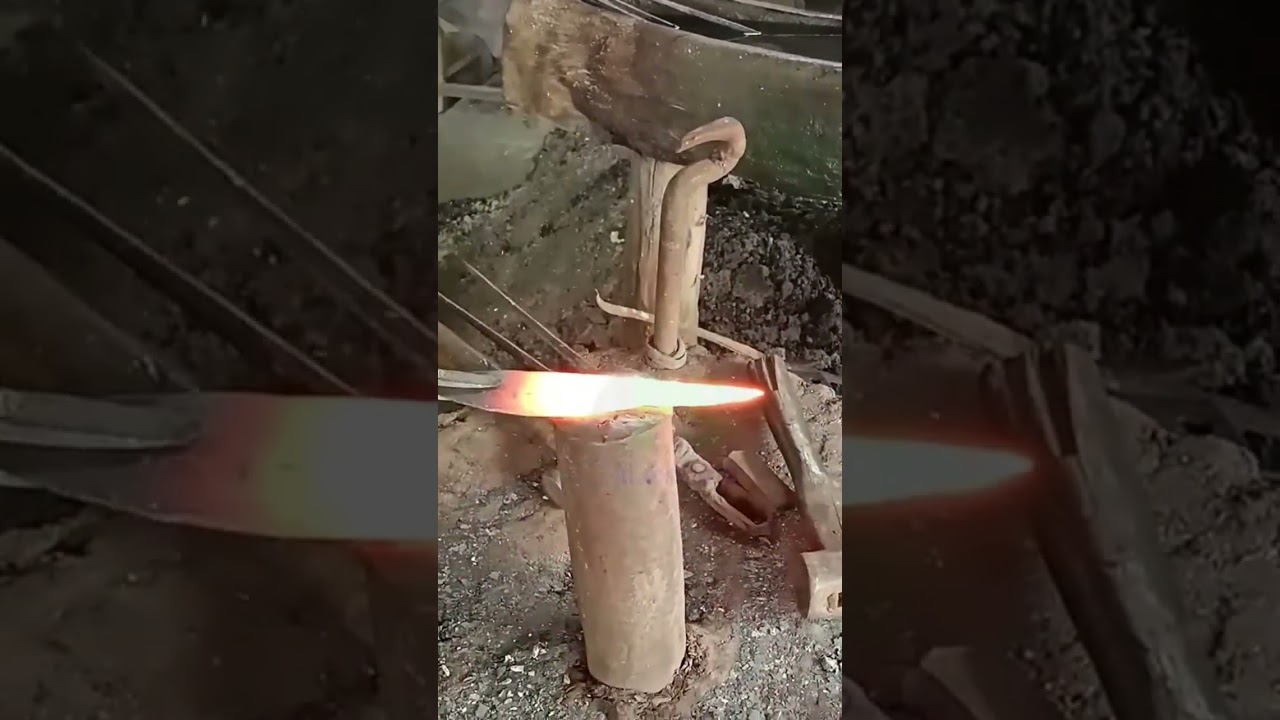 Knife Making Process #blacksmith #psblacksmith #satisfying #knifemaking #woodworking #diy #shorts