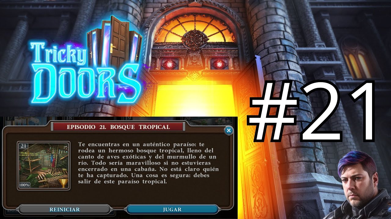 Tricky Doors. Solución del episodio 21. Bosque tropical.
