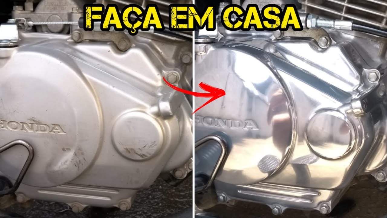 COMO CROMAR O MOTOR DA SUA MOTO