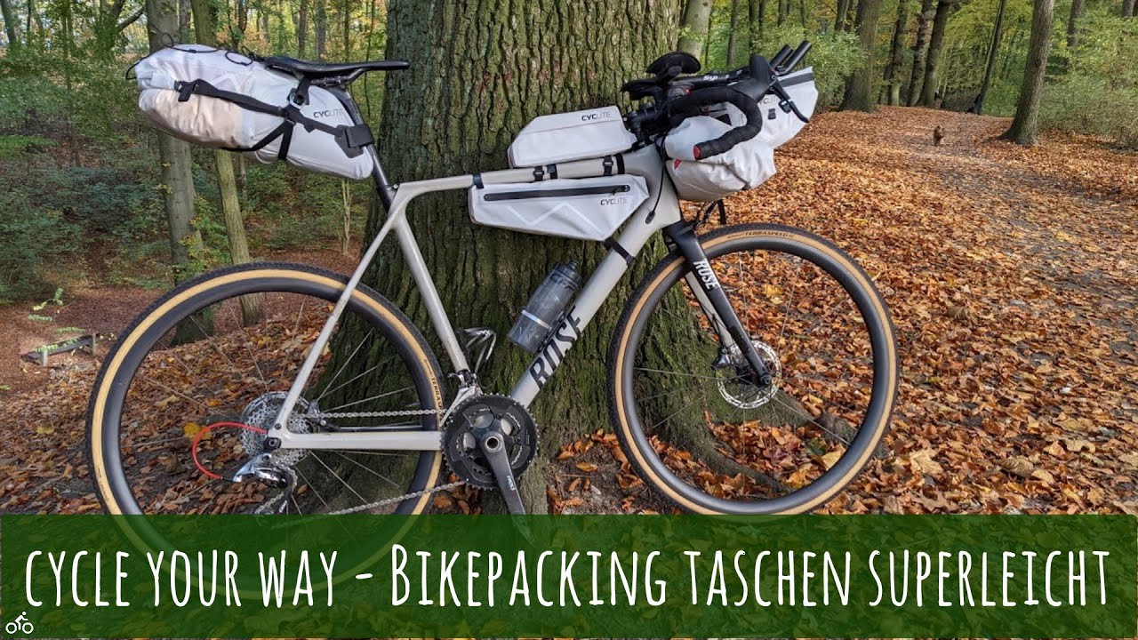 CYCLITE - Die leichtesten Bikepacking Taschen der Welt?