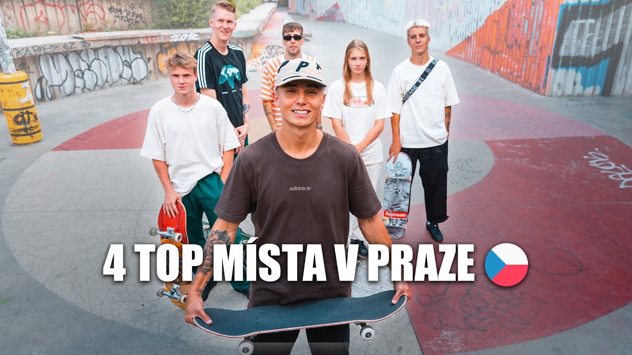 4 TOP MÍSTA NA JEŽDĚNÍ V PRAZE 🛹