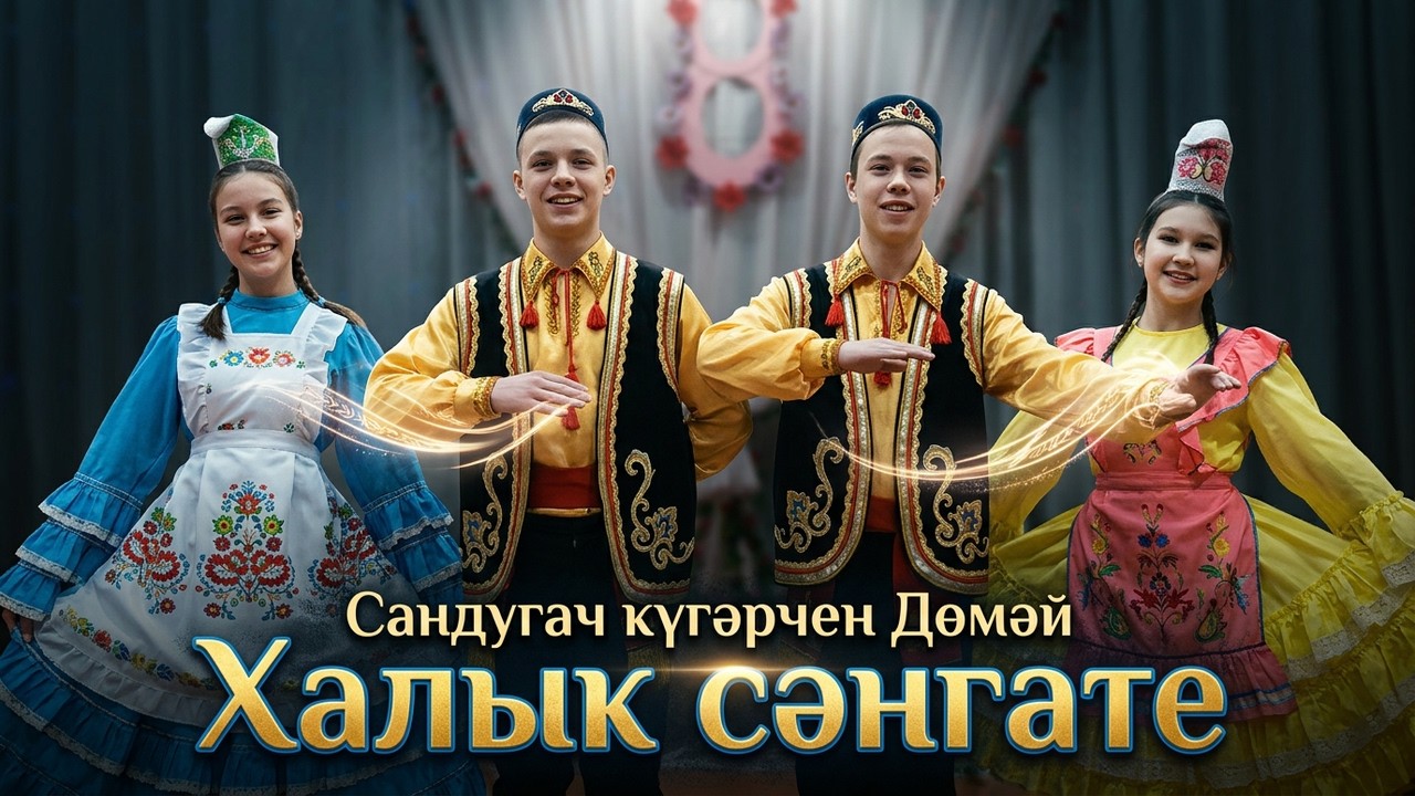 Сандугач, күгәрчен – Татар яшьләре башкаруында (Дөмәй)