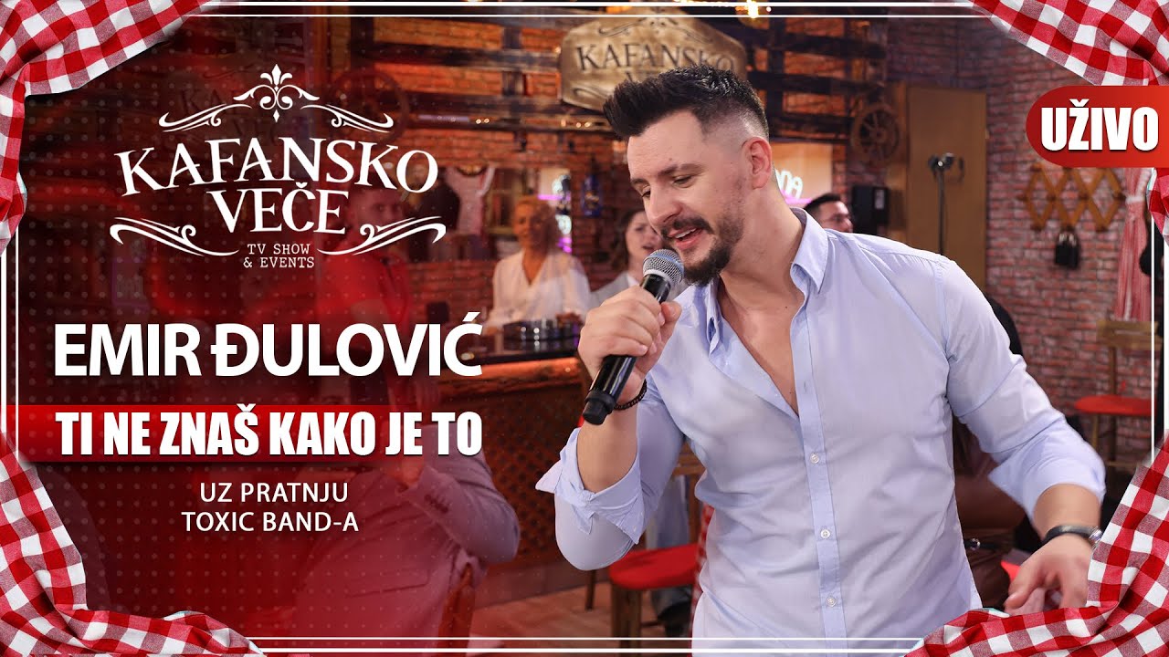 EMIR DJULOVIC - TI NE ZNAS KAKO JE TO | UZIVO | ORK. TOXIC BAND | 2022 | KAFANSKO VECE
