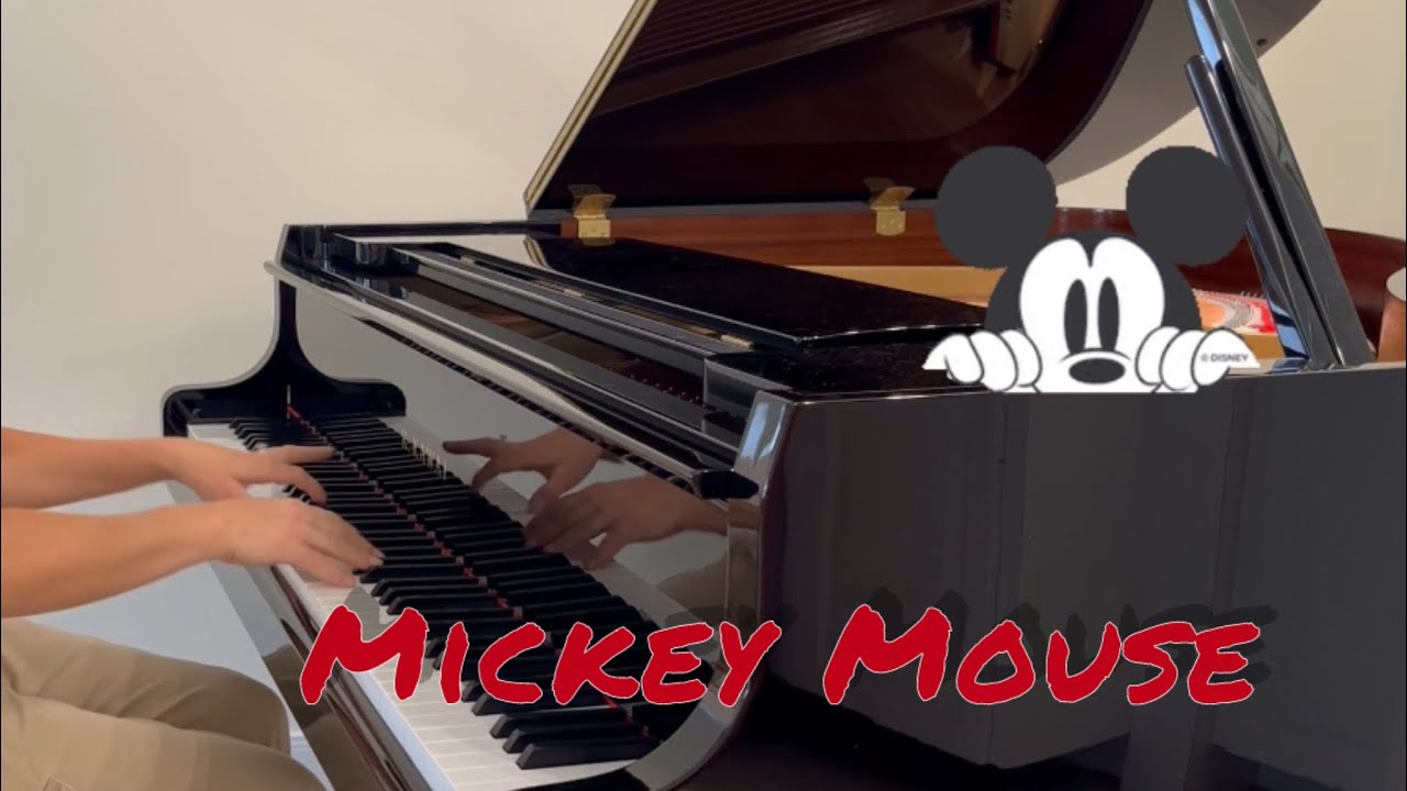 Mickey Mouse by M. Schmitz /Миикки Маус М. Шмитц джаз фортепиано 🎹
