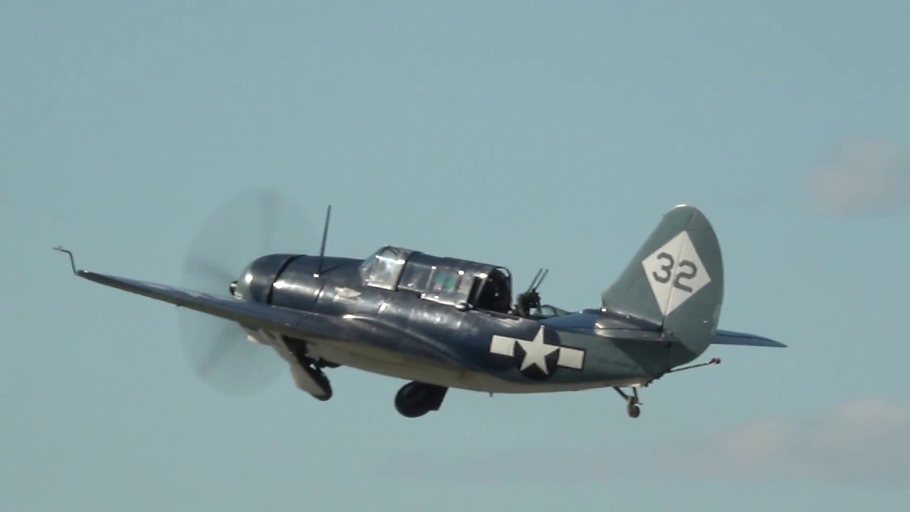 Curtiss SB2C Helldiver Ride - WWII Weekend 2017 - 4PM Saturday