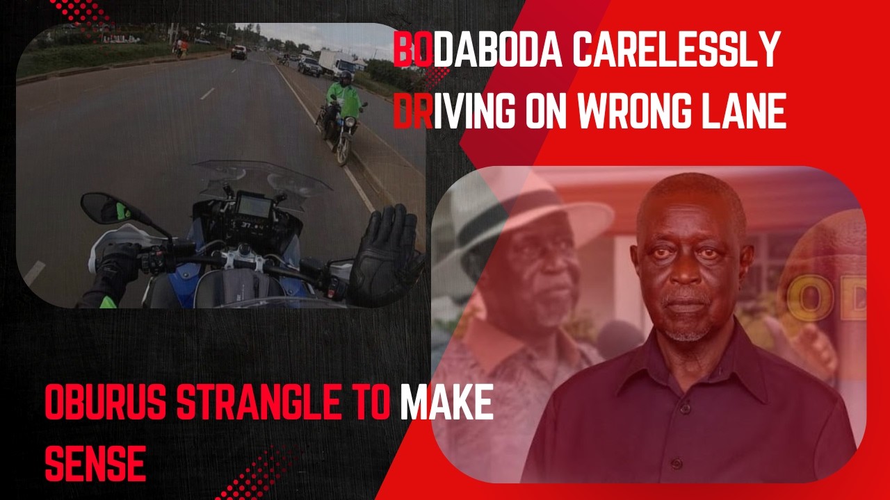 Ep 2 Part 1 Motobiker bad behaviour, Oburu straggles to lead
